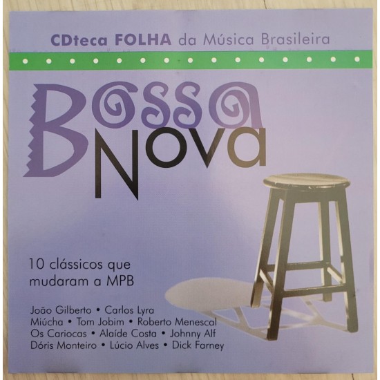 Cd CDteca Folha da Música Brasileira, Bossa Nova Cd CDteca Folha da Música Brasileira, Bossa Nova