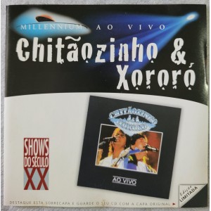Cd Chitãozinho e Xororó, Millennium, Ao Vivo Cd Chitãozinho e Xororó, Millennium, Ao Vivo