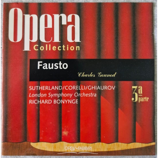 Cd Fausto, Charles Gounod, Terceira Parte, Opera Collection Cd Fausto, Charles Gounod, Terceira Parte, Opera Collection