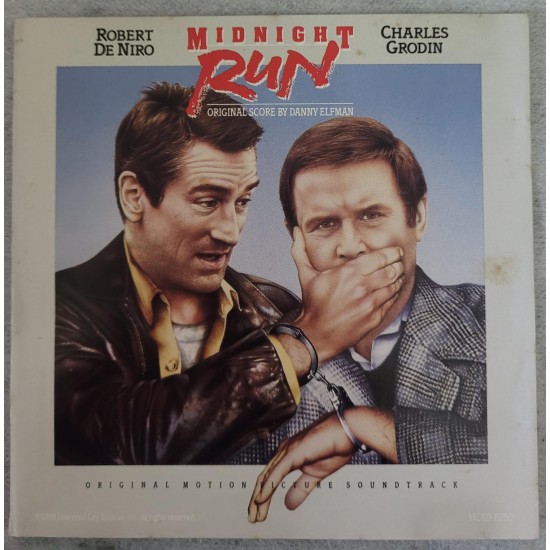 Cd Midnight Run, Original Motion Sondtrack Importado USA)