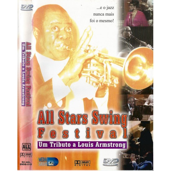 Compre aqui o Dvd All Star Swing Festival - Um Tributo a Louis Armstrong