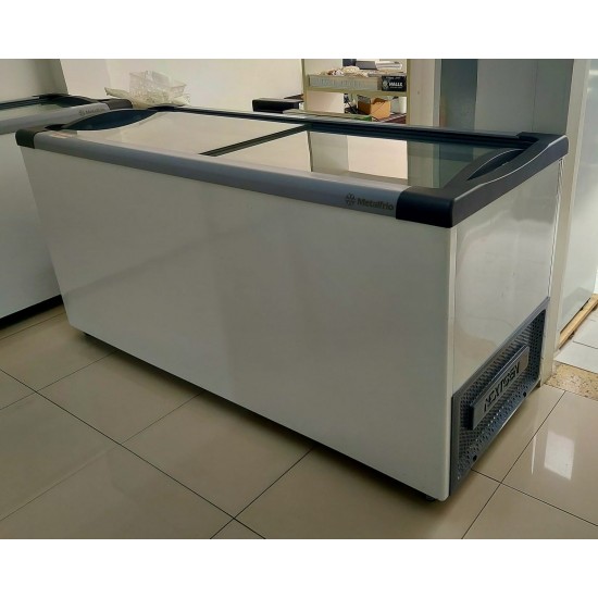 Freezer Expositor Sorvetes E Congelados Nf55 505l Metalfrio Cor Branco 220V