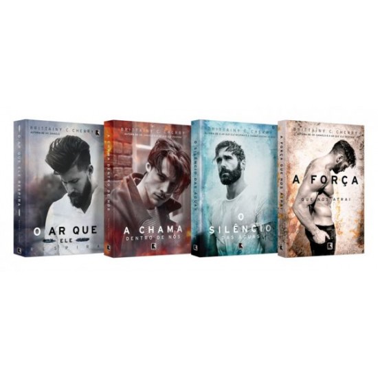 Série Elementos, Brittainy C. Cherry, Box com 4 Livros Série Elementos, Brittainy C. Cherry, Box com 4 Livros